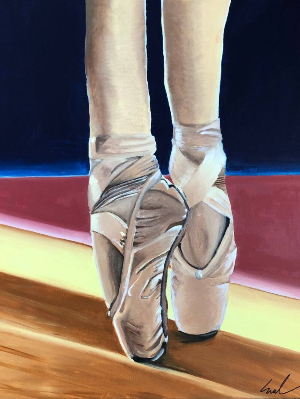 Original Ballerina Painting